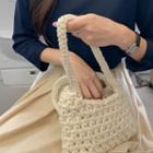 Handmade Knit Tote Bag