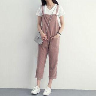 Pinafore Corduroy Jumpsuit