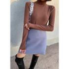 Woolen A-line Miniskirt (5 Colors)