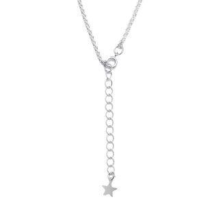 Star Pendant Alloy Choker 1 Pc - 01 - Silver - One Size