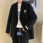 Long-sleeve Applique Blazer