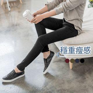 Stretch Cotton-twill Super Skinnies