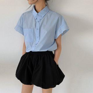 Elastic Waist Bud Culottes