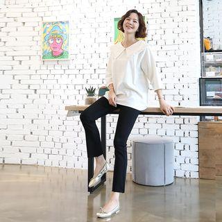 Slim Boot-cut Pants