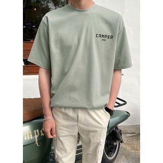 Camper Letter Print T-shirt