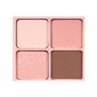 Peripera - Ink Pocket Shadow Palette - 2 Colors #02 Once Upon A Pink