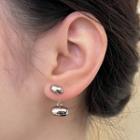 Polished Alloy Swing Earring 1 Pair - Silver Needle - Silver - One Size