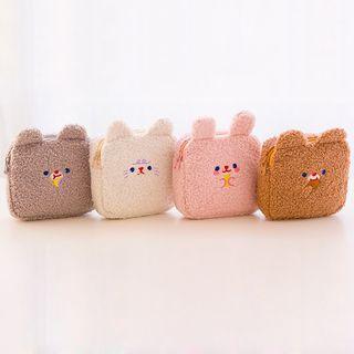 Animal Fleece Sanitary Pouch