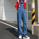 Washed Loose Fit Dungaree Pants