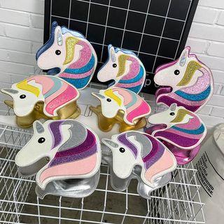 Glittered Unicorn Crossbody Bag