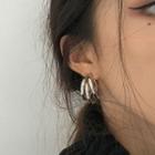 925 Sterling Silver Layer Hook Earring