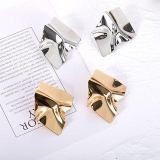 Alloy Irregular Square Earring