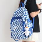 Checkerboard Backpack / Bag Charm / Set