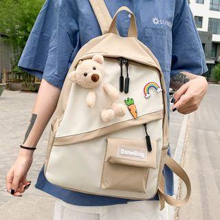 Bear Color Block Backpack