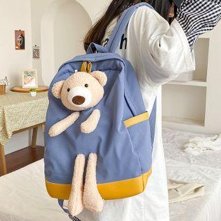 Bear Embellished Backpack