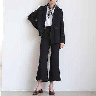 Set: Double-breasted Blazer + Dress Pants
