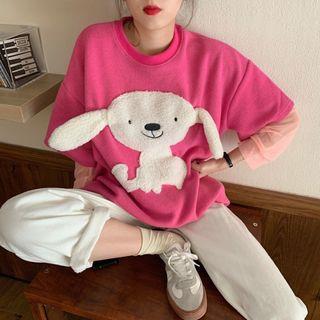 Elbow-sleeve Dog T-shirt / Mesh Top