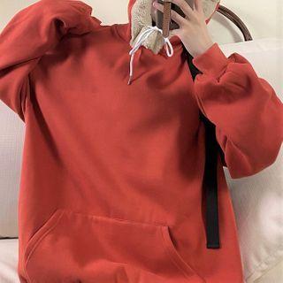 Two Tone Loose-fit Hoodie