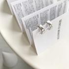 925 Sterling Silver Ear Cuff E218 - Open Ring - Platinum - One Size