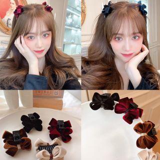 Bow Hair Claw / Set Of 2