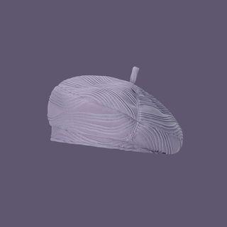 Textured Beret Hat