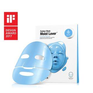 Dr. Jart+ - Dermask Rubber Mask Moist Lover: Ampoule Pack 5ml + Wrapping Rubber Mask 45g 5ml + 45g