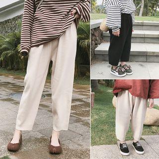 Family Matching Crop Knit Pants