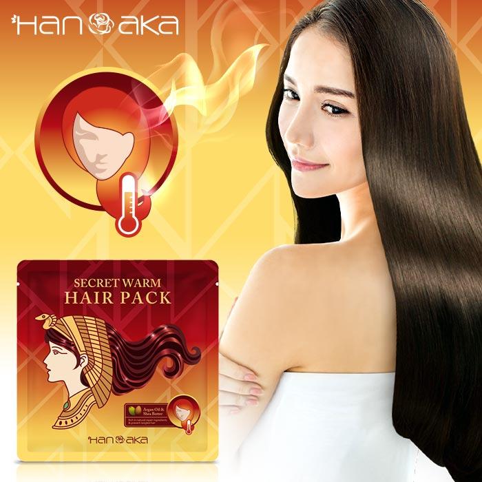 Hanaka - Secret Warm Hair Pack 1 Pc