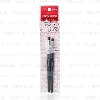 Rosy Rosa Point Makeup Brush Set 2 Pcs