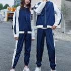 Couple Matching Short-sleeve T-shirt / Zip Jacket / Sweatpants