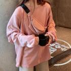 Set: Long Sleeve Plain Top + Slingbag