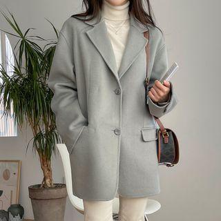 Set: Single-breasted Jacket + Padded Vest