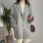 Set: Single-breasted Jacket + Padded Vest