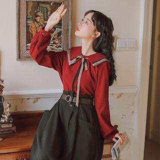 Layered Collared Blouse