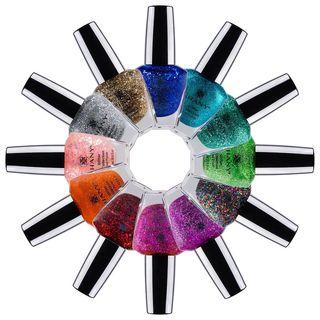 Shany - Set Of 12: The Glitter Collection Nail Polish Set Set Of 12