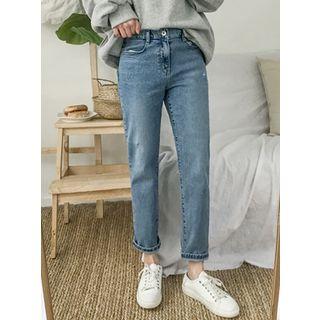 Washed Relaxed-fir Jeans