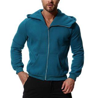 Asymmetrical Zip-up Hoodie