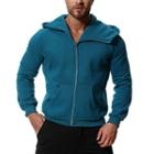 Asymmetrical Zip-up Hoodie