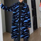 Print Loose-fit Long Coat