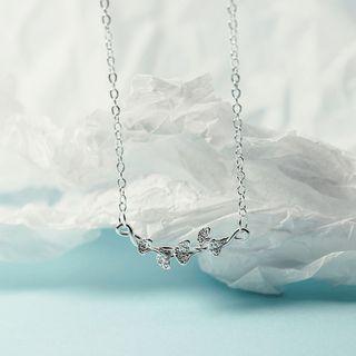 Gingko Necklace As Shown In Figure - One Size