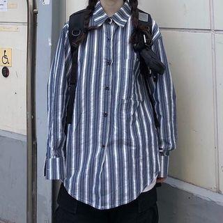 Striped Shirt Striped - Blue - One Size