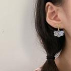 Acetate Non-matching Lightning Cloud Dangle Earring 1 Pair - One Size
