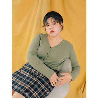 Plus Size Lightweight Cardigan