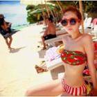 Watermelon Print Bikini