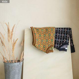Round-neck Flower Sweater Vest