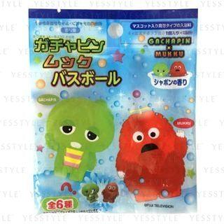Daiso - Gachapin & Mukku Bath Ball 1 Pc - Random Color