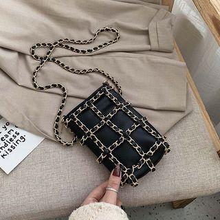Chained Crossbody Bag Black - One Size