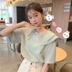 Lettering Loose-fit Short-sleeve Top
