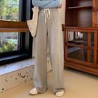 Loose-fit Drawstring Wide-leg Pants