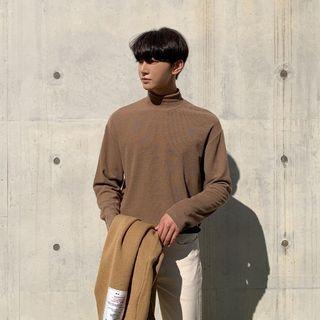 Mock-neck Top In 8 Colors
